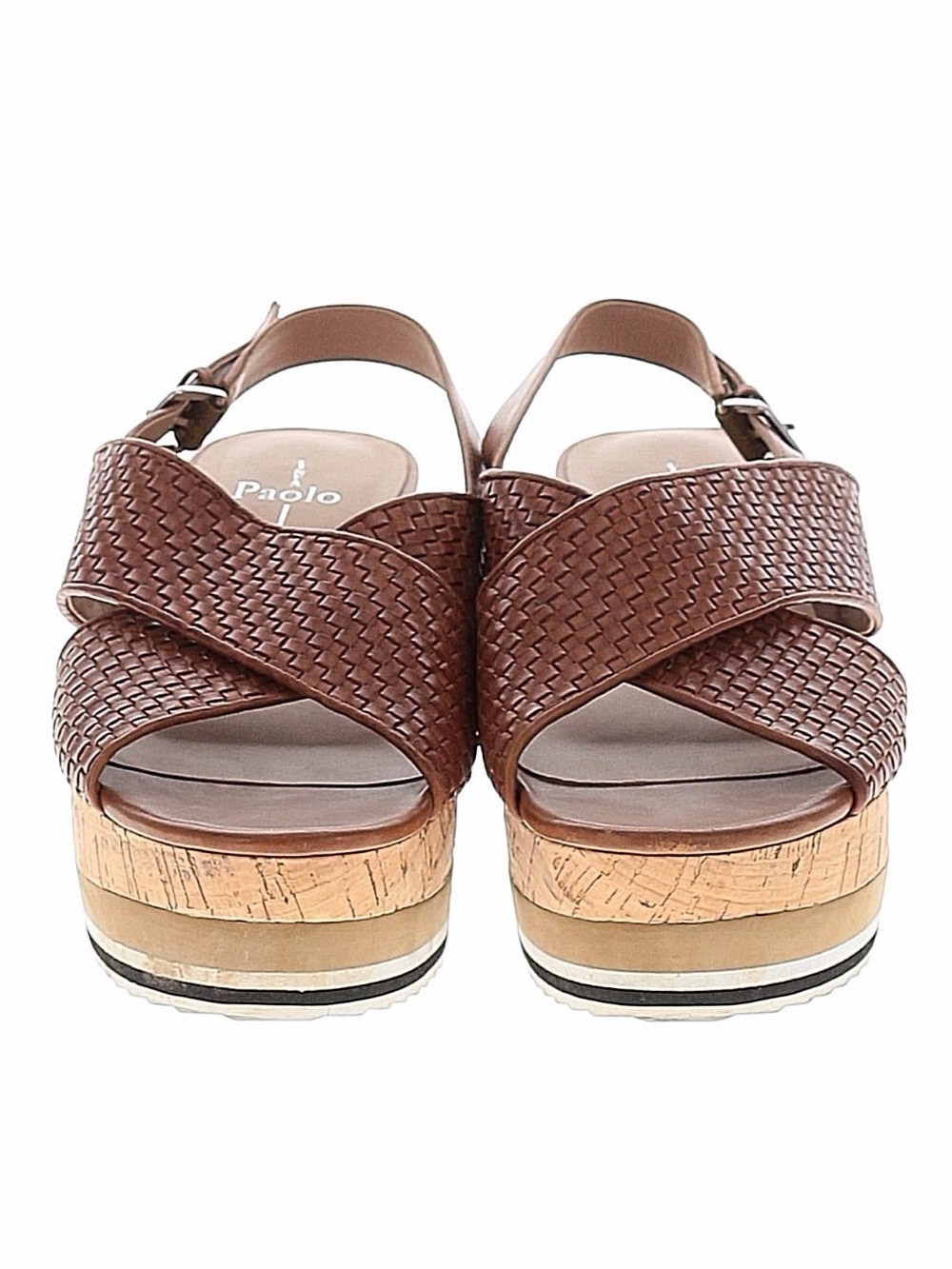 Linea Paolo Platform Wedge Sandals